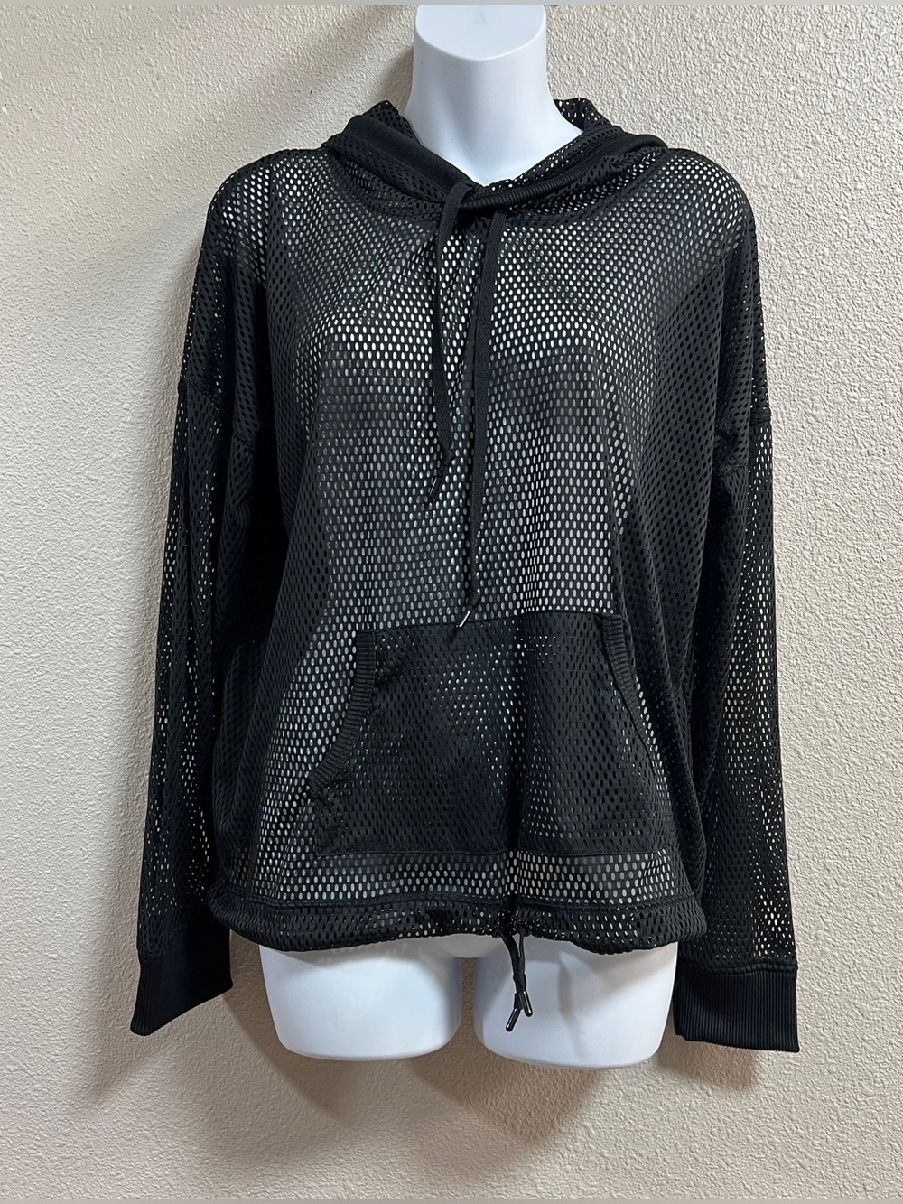 Women’s Victoria’s Secret Victoria Sport Mesh Hoodie Size Medium Gym Active Wear